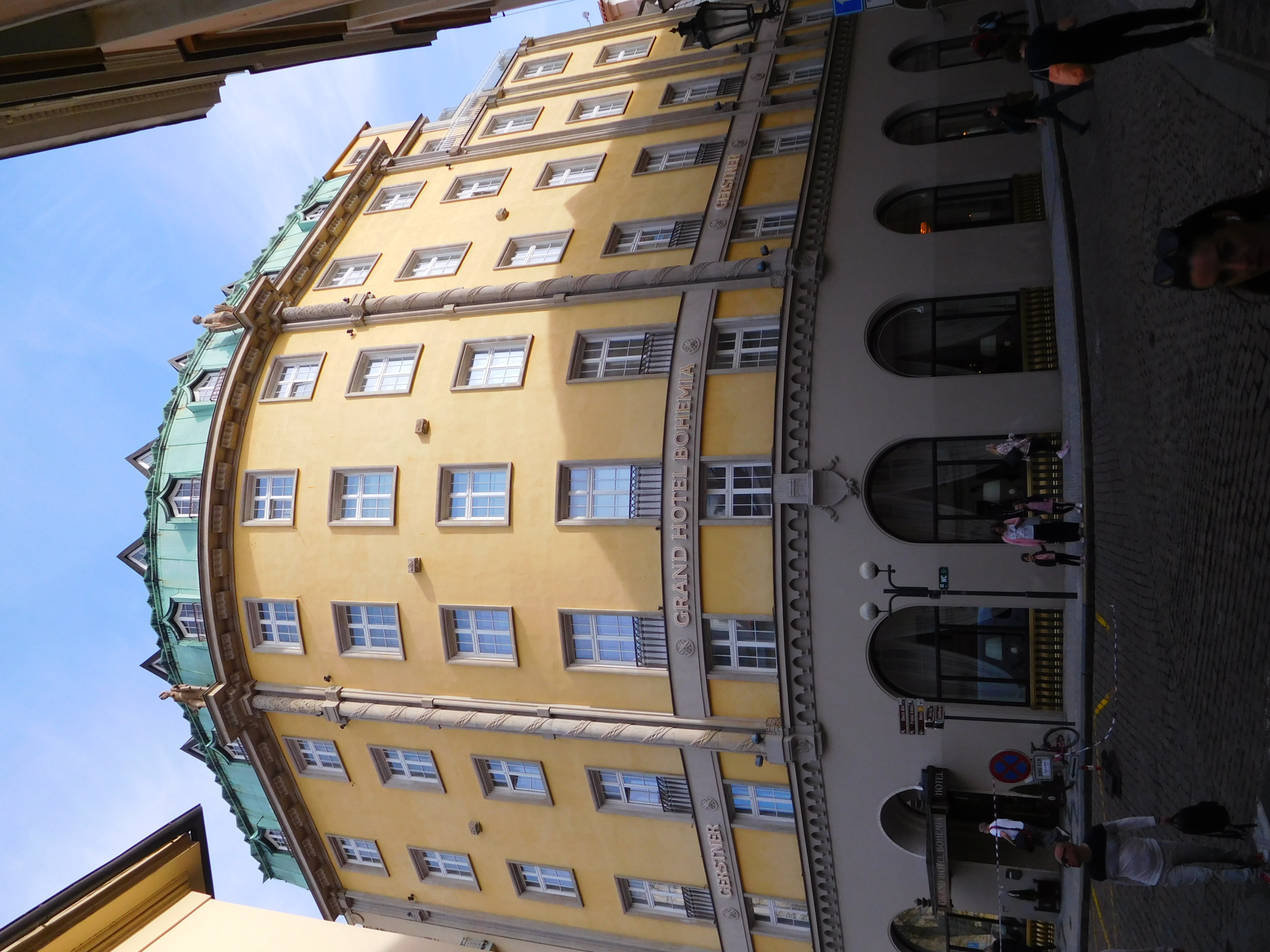 Grand Hotel Bohemia facade